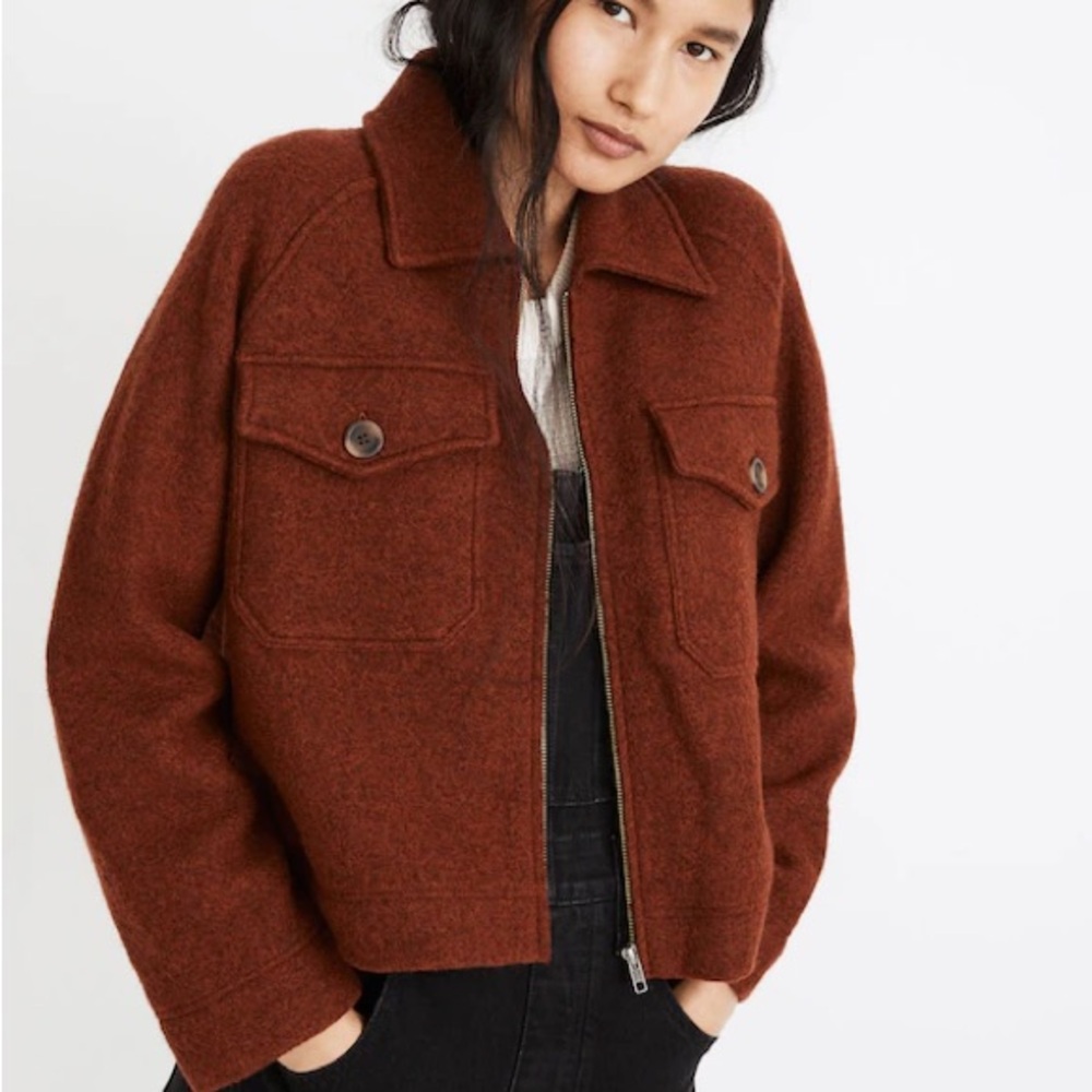 Madewell Women's Rust Utility Jacket